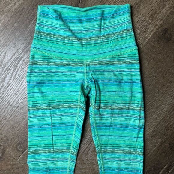 Lululemon | Lululemon Wunder Under Striped (Hi-Rise) Full Length Legging - Picture 4 of 11